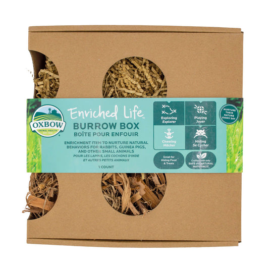 Oxbow Animal Health Enriched Life Small Animal Burrow Box