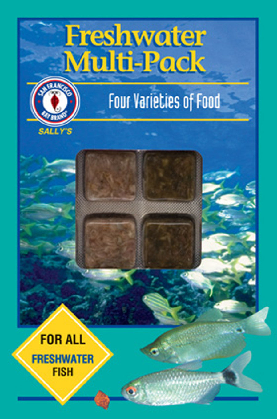 San Francisco Bay Brand Freshwater Multipack Frozen Fish Food