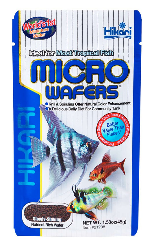 Hikari USA Tropical Micro Wafers Slow Sinking Wafer Fish Food