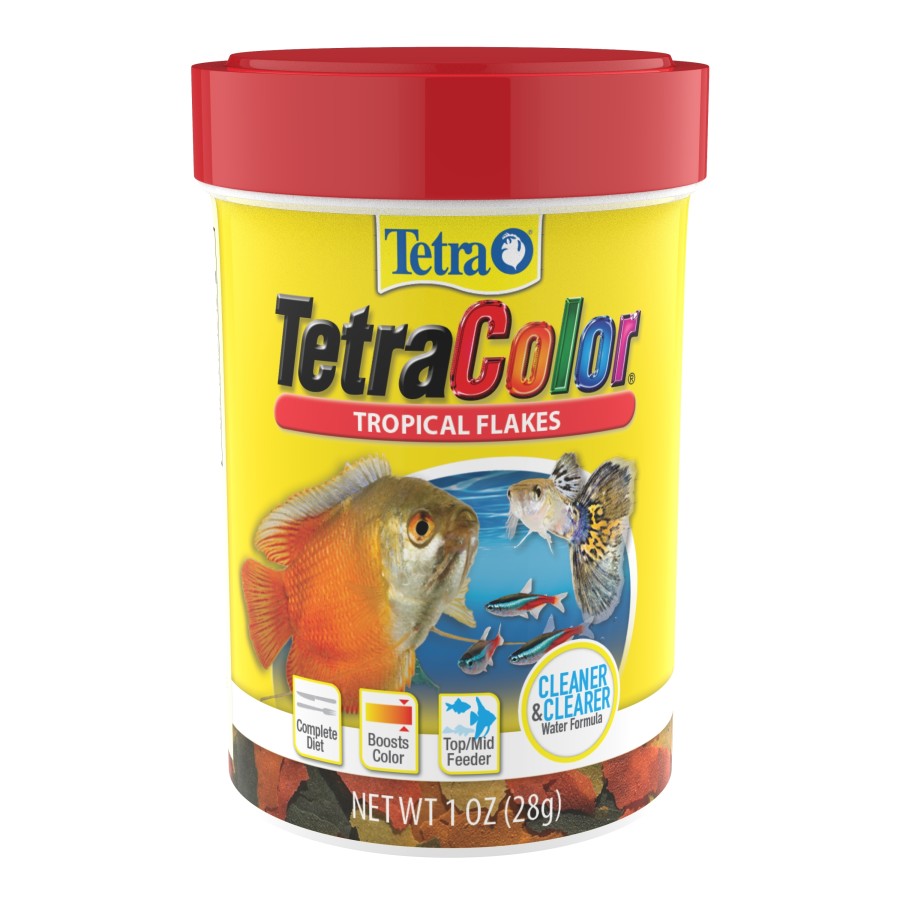 Tetra TetraColor Tropical Flakes Fish Food