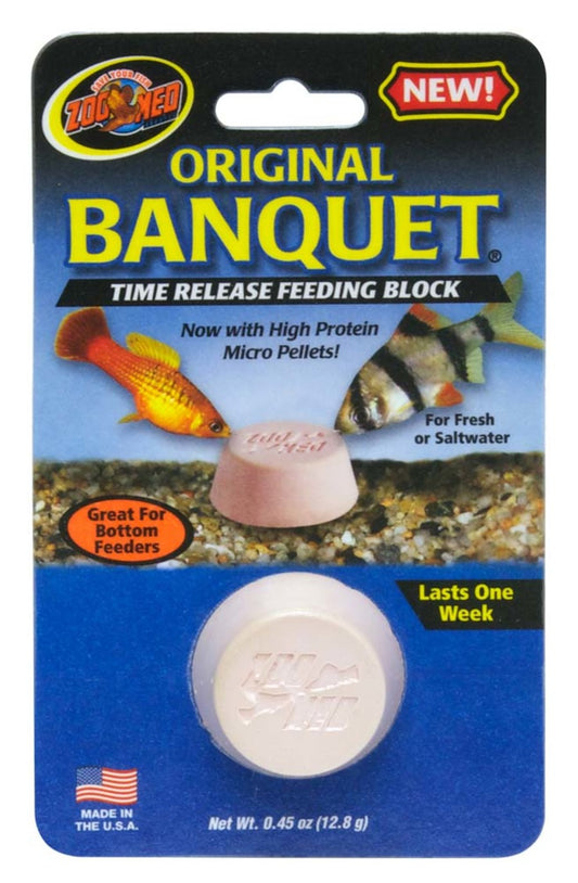 Zoo Med Original Banquet Fish Feeding Block