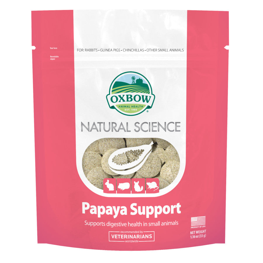 Oxbow Animal Health Natural Science Small Animal Papaya Support Supplement