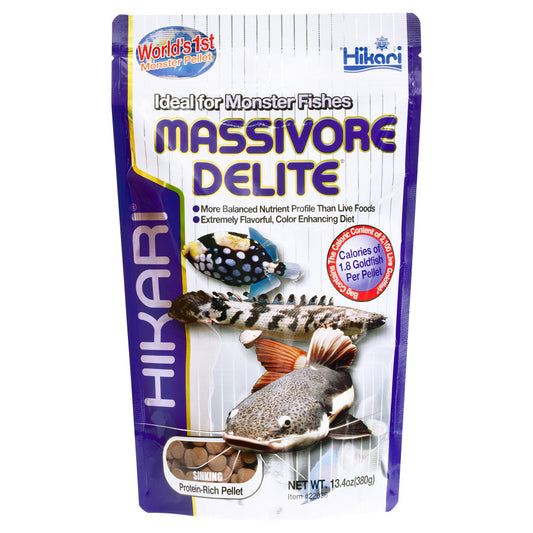 Hikari USA Massivore Delite Carnivore Pellets Fish Food