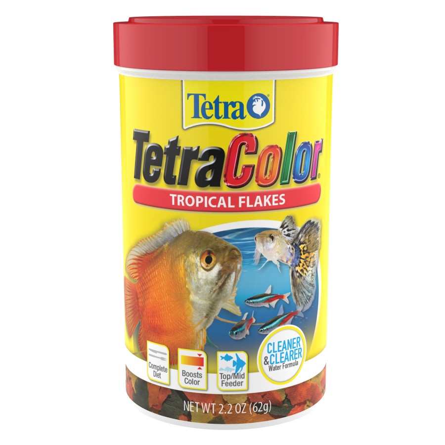 Tetra TetraColor Tropical Flakes Fish Food