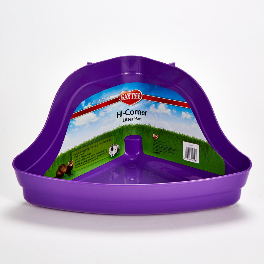 Kaytee Hi-Corner Litter Pan