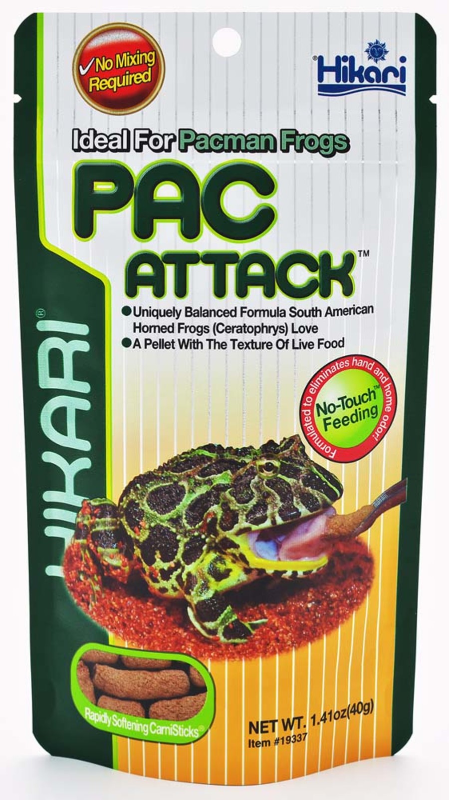 Hikari USA Packman Frog PAC Attack Wet Food