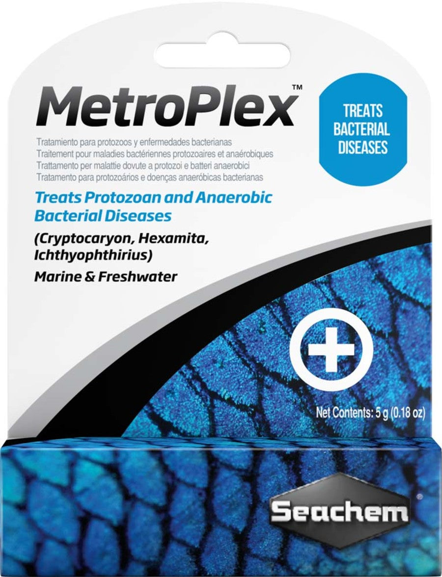 Seachem Laboratories MetroPlex Parasitic and Bacterial Treatment