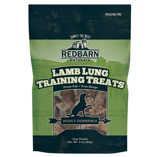 Redbarn Pet Products Lamb Lung Dog Training Treat