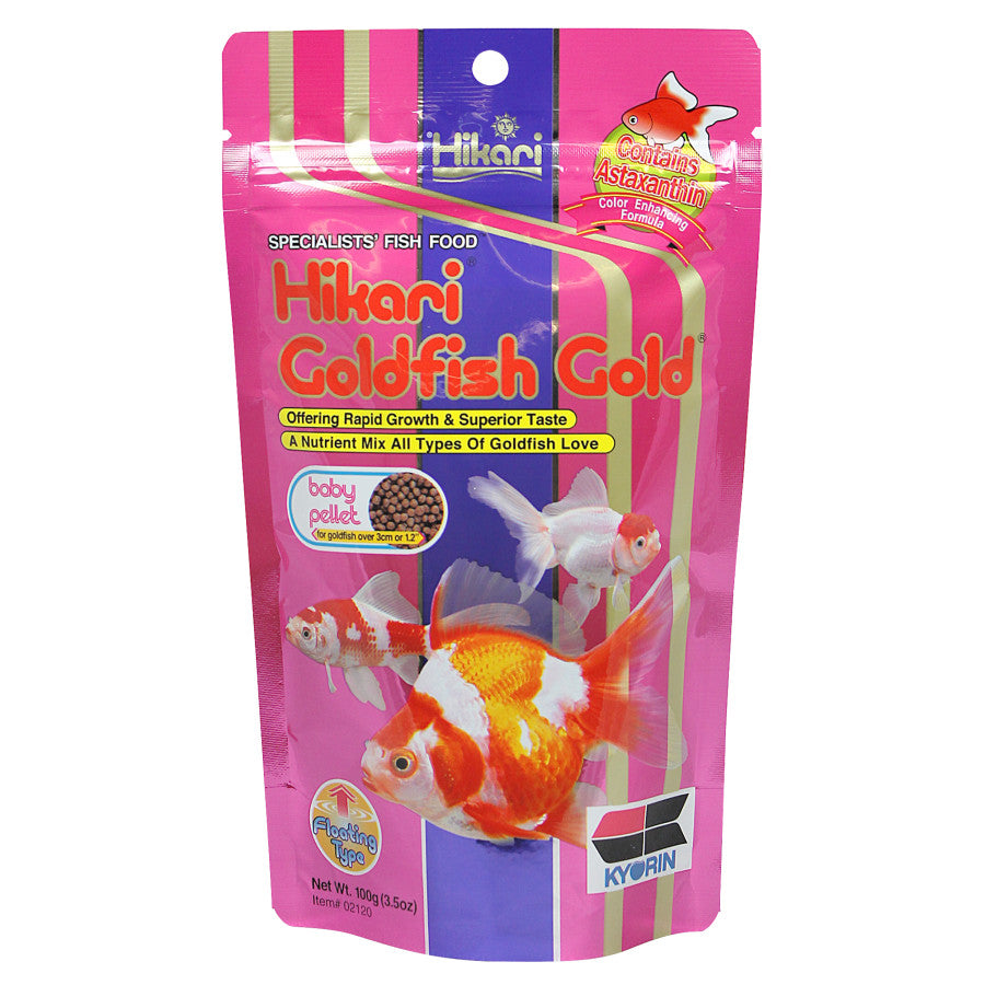 Hikari USA Goldfish Gold Pellets Fish Food