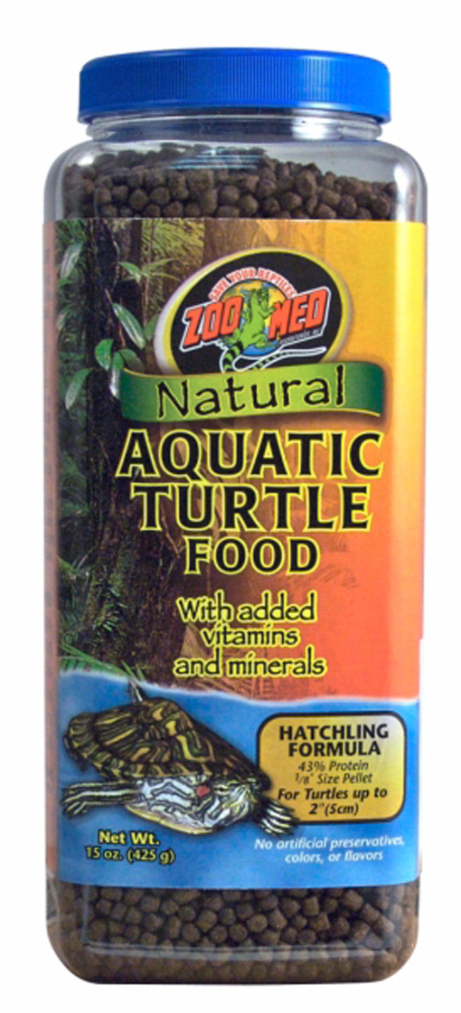 Zoo Med Aquatic Turtle Micro Pellet Hatchling Food